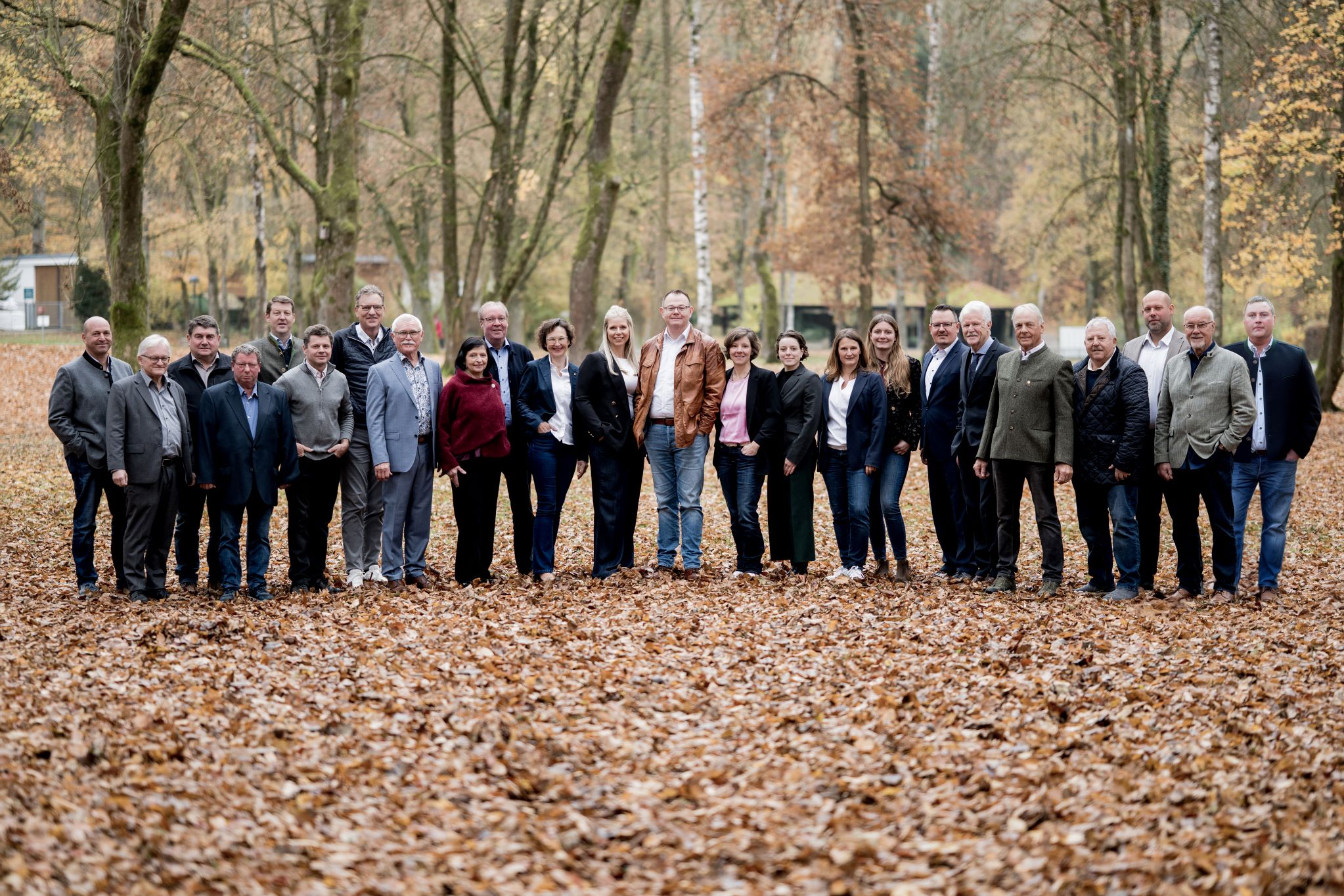 Gruppenfoto Kandidatinnen und Kandidaten für den Marktgemeinderat